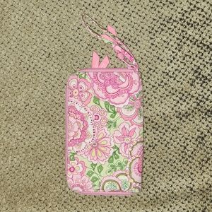 Vera Bradley Pink Wristlet